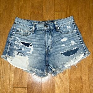 American Eagle Women's Distressed Denim Shorts